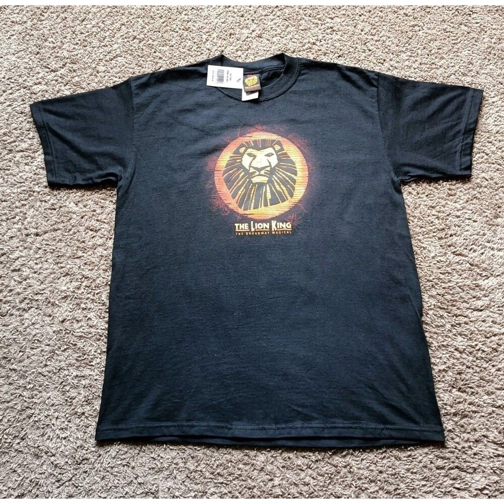 Vintage The Lion King Broadway Musical T-Shirt Men's Size Medium
